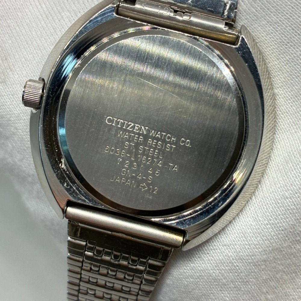 CITIZEN Independent JUMP HOUR 6038-L16274 QZ Men's Watch - Working! - Picture 6 of 15